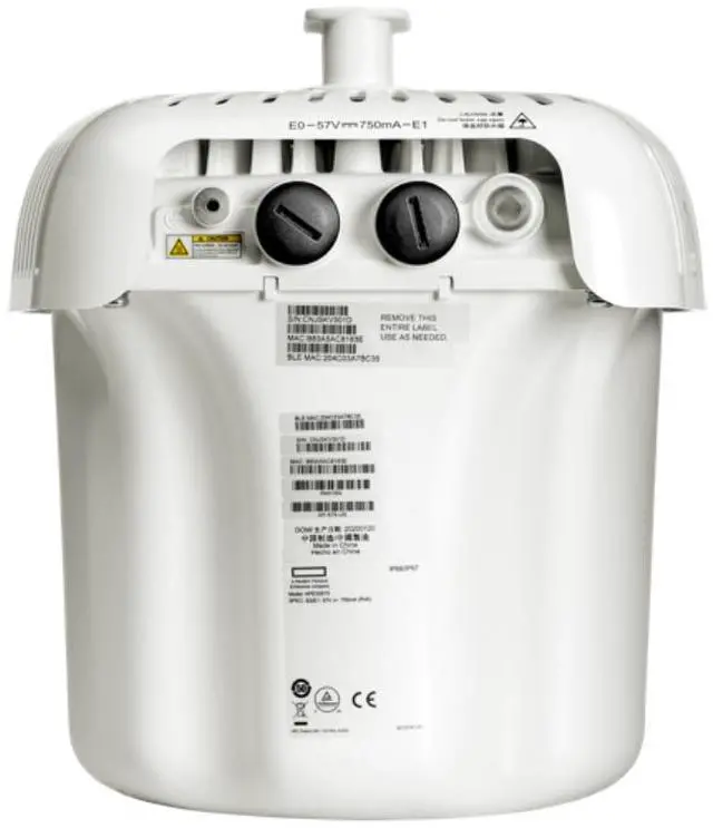 Alt view image 3 of 5 - HPE Aruba Networking AP-575 802.11ax 2x2/4x4 Dual Radio Integrated Omni Antennas Outdoor Access Point | R4H18A