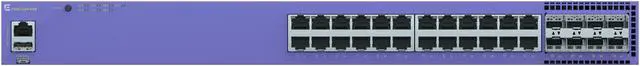 Alt view image 2 of 5 - Extreme  5320-24P-8XE - High-Performance 24-Port Gigabit Ethernet PoE Switch with 8 SFP+ Uplink Ports, Managed via ExtremeCloud IQ, IEEE 802.3af/at PoE Standards, Fabric Engine 8.6 Support