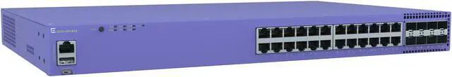 Alt view image 5 of 5 - Extreme  5320-24P-8XE - High-Performance 24-Port Gigabit Ethernet PoE Switch with 8 SFP+ Uplink Ports, Managed via ExtremeCloud IQ, IEEE 802.3af/at PoE Standards, Fabric Engine 8.6 Support