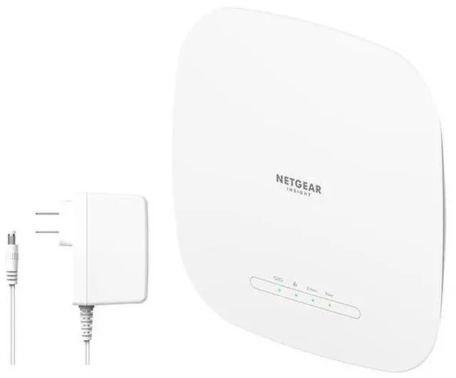 Main image of Netgear AX3000 Dual-Band PoE Multi-Gig Insight Managed WiFi 6 Access Point with Power Adapter, WAX615PA-100NAS