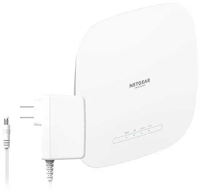 Alt view image 3 of 8 - Netgear AX3000 Dual-Band PoE Multi-Gig Insight Managed WiFi 6 Access Point with Power Adapter, WAX615PA-100NAS