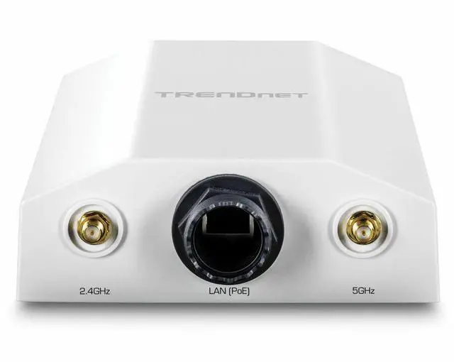 Alt view image 6 of 11 - TRENDnet 5 dBi WiFi 6 AX1800 Outdoor PoE+ Omni Directional Access Point, TEW-941APBO