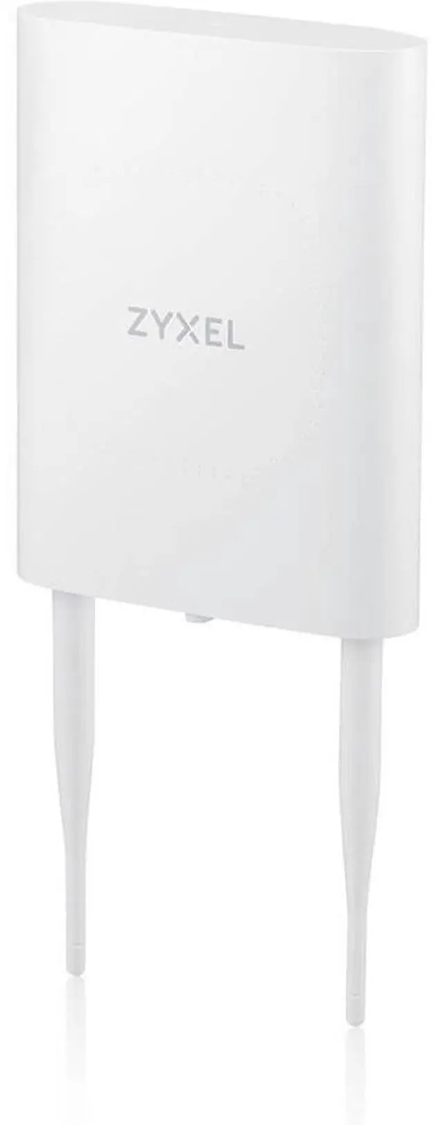 Alt view image 2 of 8 - ZyXEL WiFi 6 AX1800 Wireless Gigabit Outdoor Access Point, IP55 Rated, Mesh, Seamless Roaming & MU-MIMO, WPA3-PSK Security, Cloud, App or Direct Management, PoE+ Injector Included, NWA55AXE