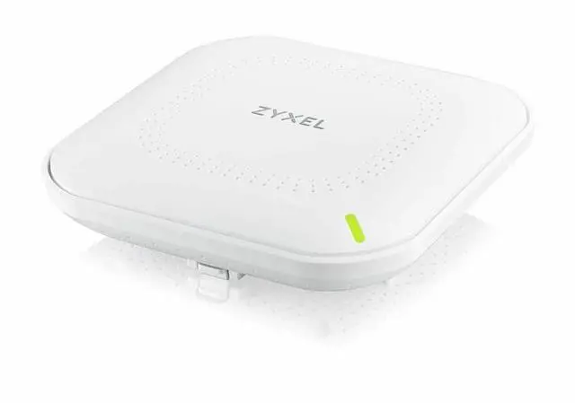 Main image of ZyXEL WiFi 6 AX3000 Wireless Gigabit Access Point, Mesh, Seamless Roaming, Captive Portal & MU-MIMO, WPA3 Security, Cloud, App or Direct Management, POE+, AC Adapter Included, NWA90AXPRO