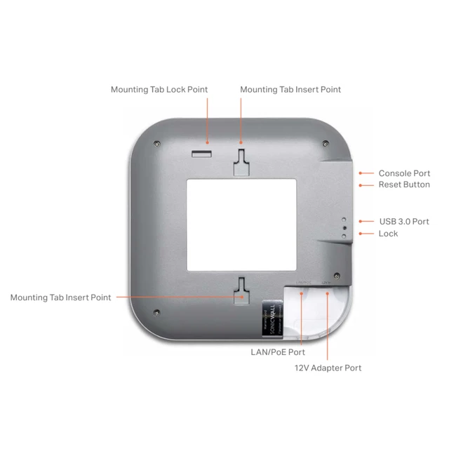 Alt view image 2 of 5 - SonicWall SonicWave 621, Wi-Fi 6 Indoor Wireless Access Point w/ 1-Y Essential Secure Wireless Network Management and Support