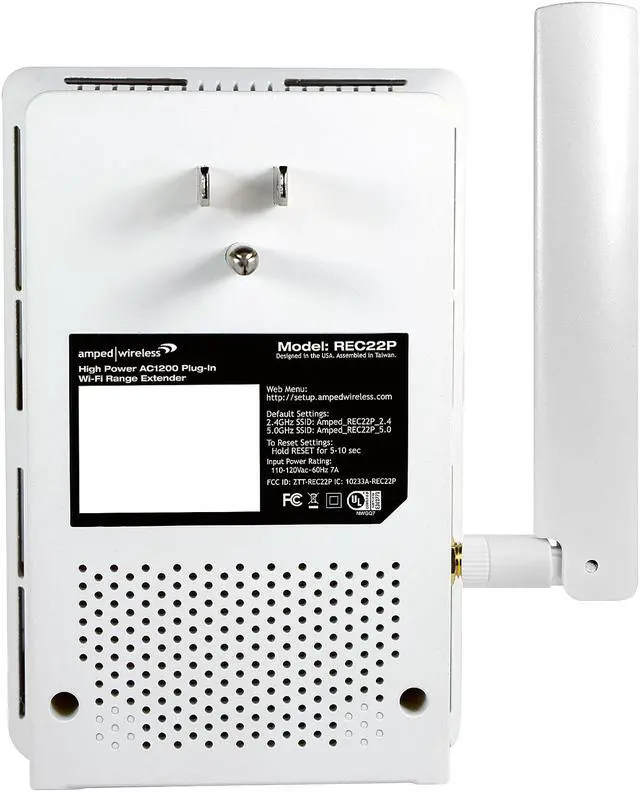 Alt view image 3 of 4 - Amped Wireless REC22P-CA High Power AC1200 Wi-Fi Range Extenders