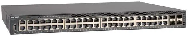 Alt view image 4 of 4 - Ruckus ICX8200-48PF2-E Entry-Level+ Access 48 Ports 1G PoE Switch, Managed, Rack-Mountable, 1 Fan & 1 Power Supply