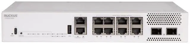 Main image of Ruckus ICX8200-C08ZP Entry-Level+ Access Compact 8 Ports Multigigabit PoE Switch, Managed - OEM