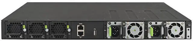 Main image of Ruckus ICX7550-48P-E2 48 Ports Managed Rack-Mountable Switch, 3 Fans, 2 AC Power Supplies with Exhaust Airflow Installed