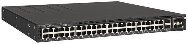 Alt view image 2 of 3 - Ruckus ICX7550-48P-E2 48 Ports Managed Rack-Mountable Switch, 3 Fans, 2 AC Power Supplies with Exhaust Airflow Installed
