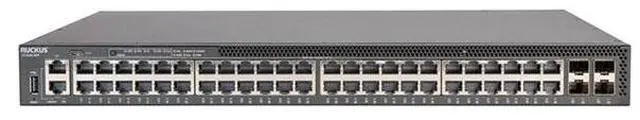 Main image of Ruckus ICX8200-48PF2-E2 Entry-Level+ Access 48 Ports 1G PoE Switch, Managed, Rack-Mountable, 2 Fans & 2 Power Supplies