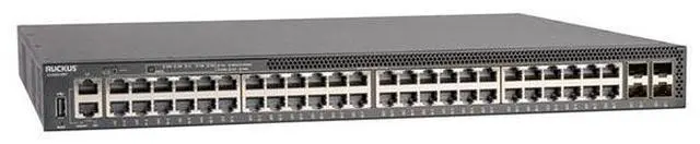 Alt view image 3 of 4 - Ruckus ICX8200-48PF2-E2 Entry-Level+ Access 48 Ports 1G PoE Switch, Managed, Rack-Mountable, 2 Fans & 2 Power Supplies