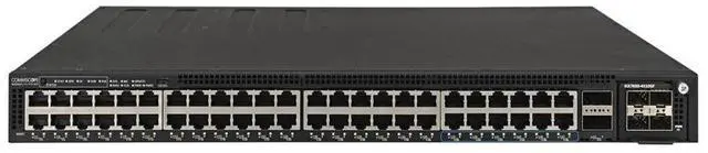 Alt view image 2 of 3 - Ruckus ICX7550-48ZP-E2  Mid-Range Access 48 Ports Multigigabit PoE Managed Rack-Mountable Switch, 3 Fans, 2 AC Power Supplies with Exhaust Airflow Installed