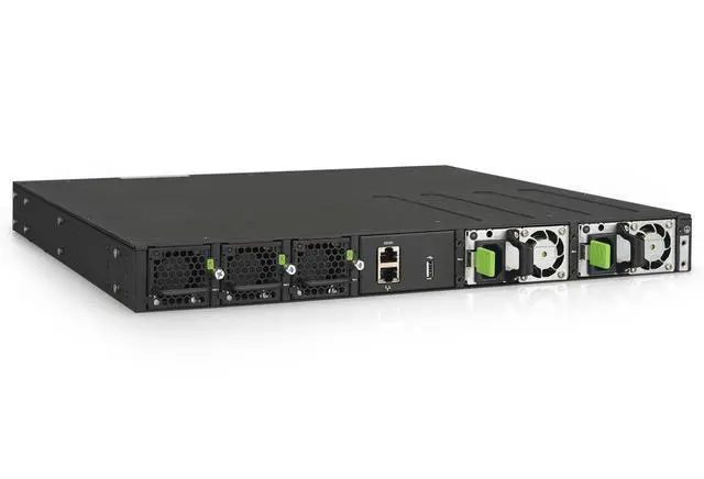 Alt view image 2 of 3 - RUCKUS ICX 7550, 24-port 10/100/1000 Mbps 802.3at POE+, 2x 40 Gbps QSFP+ dual-mode uplink/stacking ports, modular slot | ICX7550-24P-E2