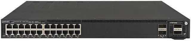 Main image of RUCKUS ICX 7550, 24-port 10/100/1000 Mbps 802.3at POE+, 2x 40 Gbps QSFP+ dual-mode uplink/stacking ports, modular slot | ICX7550-24P-E2