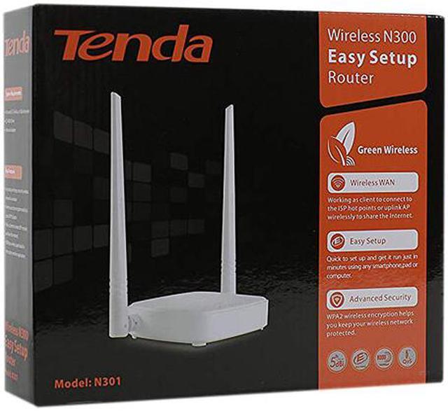 Alt view image 6 of 6 - TENDA TECHNOLOGY N301 WRLS N300 EASY SETUP ROUTER