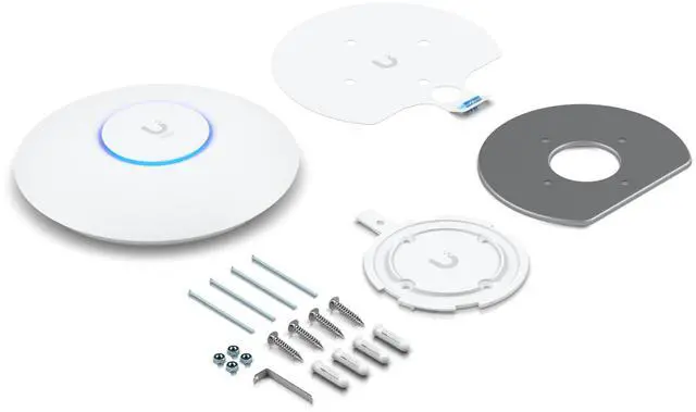 Alt view image 3 of 8 - Ubiquiti U6+, Ceiling-mounted WiFi 6 Access Point (U6+)