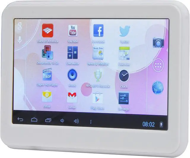 Alt view image 2 of 6 - iView CyberPad 420TPC Android Tablet - 1.2GHz 512MB DDR3 4GB flash memory 4.3" Tablet WIFI Android 4.2 White (iVIEW-420TPC-WT)