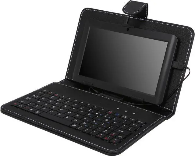 Main image of PROSCAN PLT7044K 7 Inch Android Tablet, Capacitive Touch Screen, Android 4.1 Jelly Bean, With Case and Keyboard Bundle
