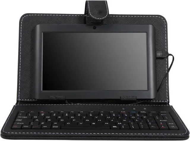 Alt view image 2 of 11 - PROSCAN PLT7044K 7 Inch Android Tablet, Capacitive Touch Screen, Android 4.1 Jelly Bean, With Case and Keyboard Bundle