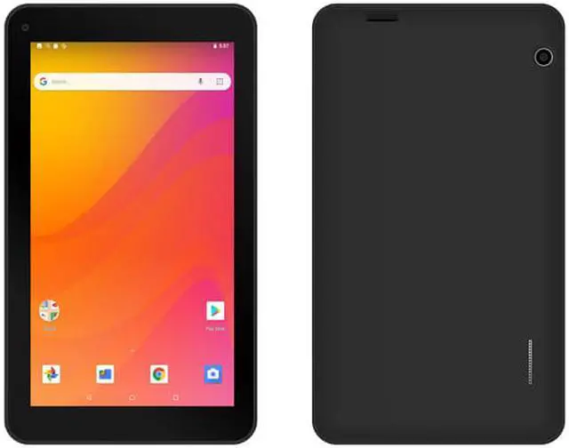 Alt view image 3 of 3 - Ematic 7" Tablet Android 8.1 Go Edition Tab Black EGQ378BL