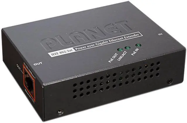 Main image of PLANET POE-E201 IEEE802.3at High Power PoE Repeater (Extender)