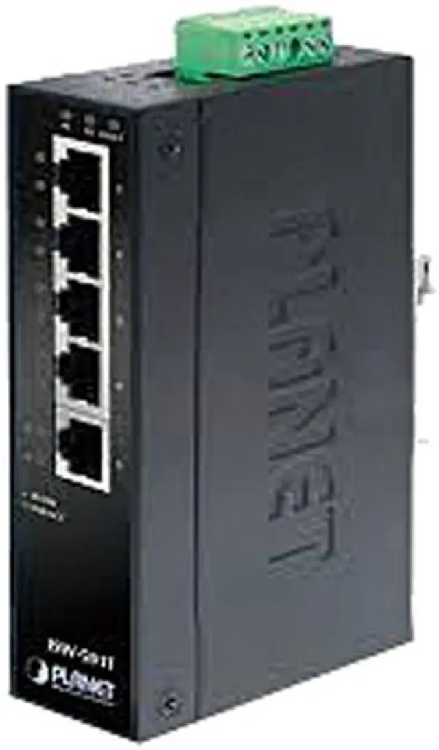 Main image of PLANET ISW-501T 5-Port 10/100TX Industrial Fast Ethernet Switch (-40~75 Degrees C Operating Temperature)