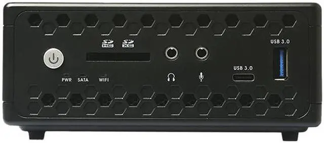 Alt view image 6 of 15 - Zotac ZBOX nano C ZBOX-CI327NANO-U Desktop Computer - Intel Celeron N3450 1.10 GHz - 4 GB DDR3L SDRAM - 32 GB SSD - Windows 10 64-Bit - Mini PC