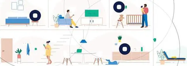 Alt view image 2 of 5 - introducing  eero mesh wifi router / extender