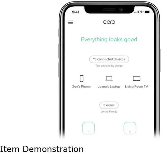Alt view image 4 of 5 - introducing  eero mesh wifi router / extender