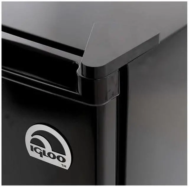 Alt view image 4 of 6 - IGLOO  FR464-BLACK  4.5 cu. ft. Mini Refrigerator, Black