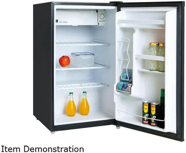 Alt view image 3 of 6 - IGLOO  FR464-BLACK  4.5 cu. ft. Mini Refrigerator, Black