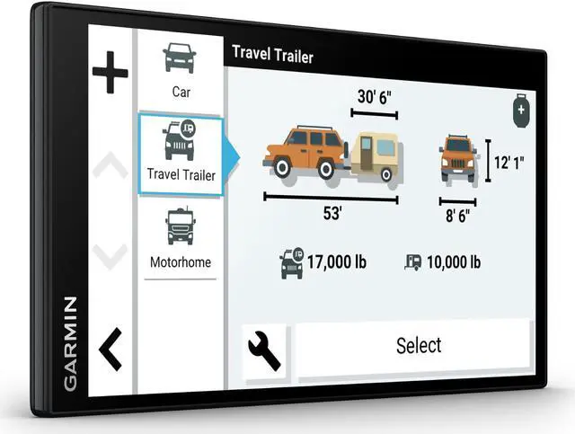 Alt view image 4 of 5 - Garmin RV 795, Large, Easy-to-Read 7 GPS RV Navigator