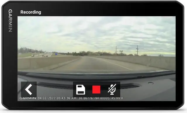 Alt view image 3 of 5 - Garmin RVcam 795 | 7" RV Navigator with Built-in Dash Cam 010-02728-00