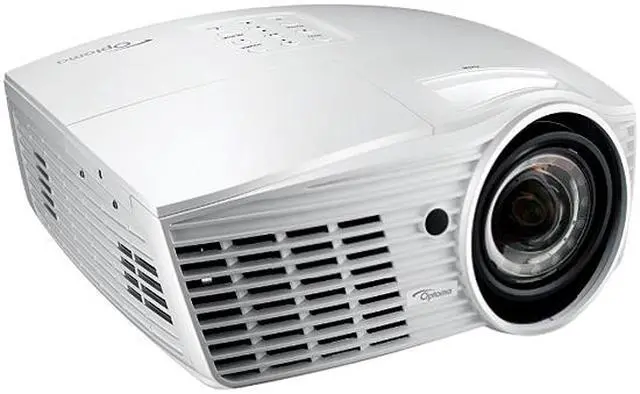 Alt view image 2 of 7 - Optoma - EH415ST - Optoma EH415ST 3D Ready DLP Projector - 1080p - HDTV - 16:9 - Front, Rear, Ceiling - 280 W - 3000