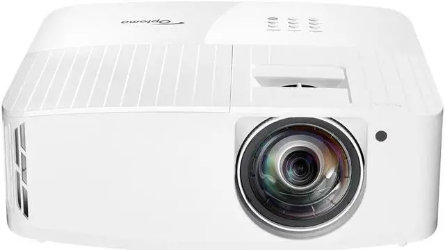 Alt view image 2 of 12 - Optoma UHD35STx Short Throw True 4K UHD Gaming and Home Entertainment Projector | 3,600 Lumens for Lights-On Viewing | 240Hz Refresh Rate and Ultra-Low 4ms Response Time