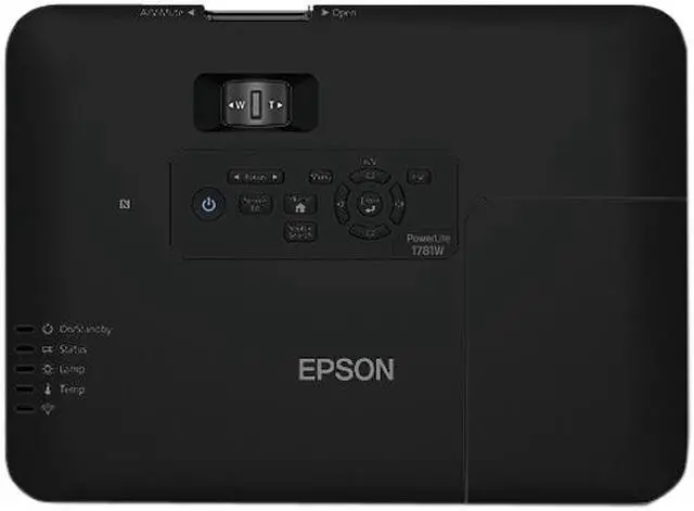 Alt view image 2 of 4 - Epson PowerLite 1781W Wireless WXGA 3LCD Projector 3200 lumens, V11H794120