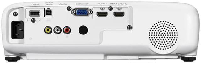 Alt view image 6 of 7 - Epson Home Cinema 1060 1080p 3LDS Home Theater Portable Projector 3100 lumens, V11H849020
