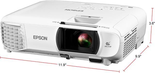 Alt view image 3 of 7 - Epson Home Cinema 1060 1080p 3LDS Home Theater Portable Projector 3100 lumens, V11H849020