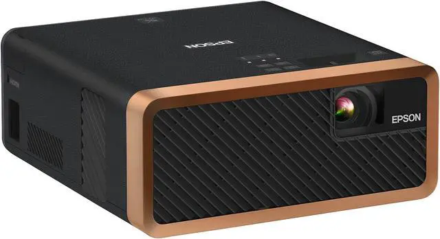 Alt view image 2 of 8 - Epson EF-100 Mini-Laser Streaming Projector with Android TV - Black - Refurbished