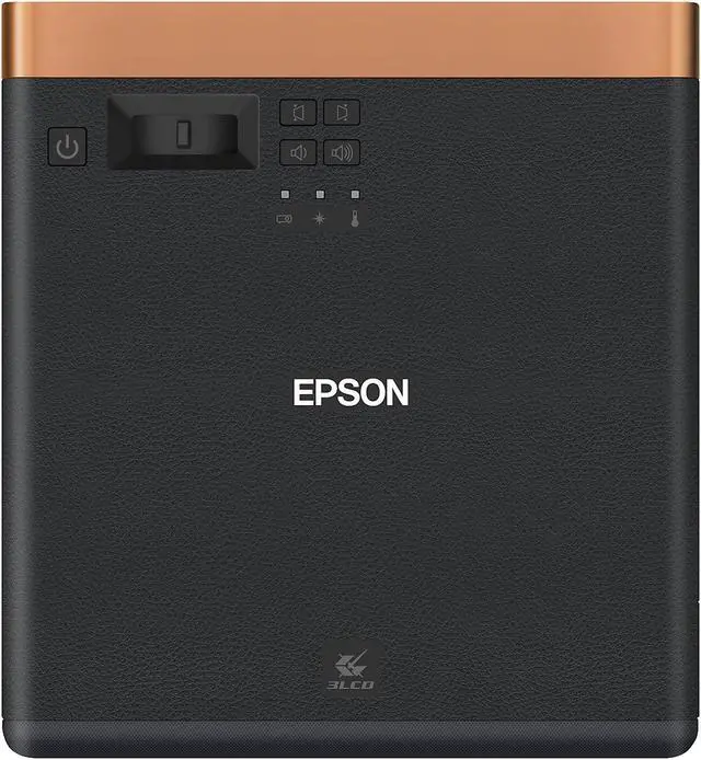 Alt view image 3 of 8 - Epson EF-100 Mini-Laser Streaming Projector with Android TV - Black - Refurbished