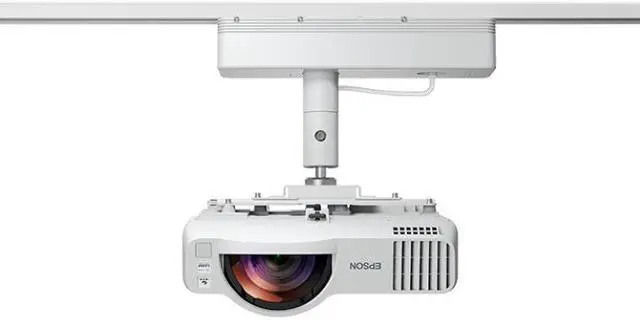 Alt view image 5 of 11 - Epson PowerLite L210SF Wireless 1080p 3LCD Short Throw Lamp-Free Laser projector (V11HA75020) - White