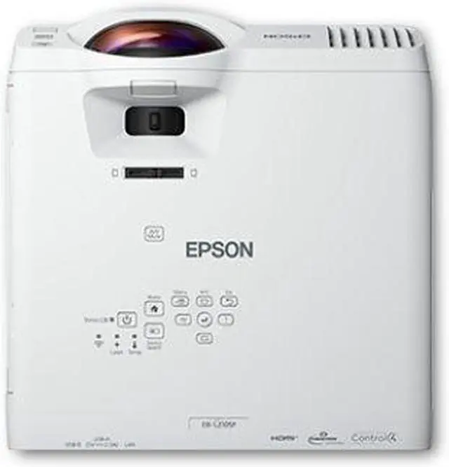 Alt view image 10 of 11 - Epson PowerLite L210SF Wireless 1080p 3LCD Short Throw Lamp-Free Laser projector (V11HA75020) - White