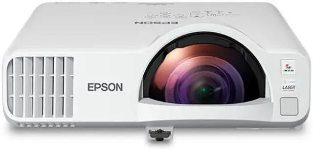Alt view image 11 of 11 - Epson PowerLite L210SF Wireless 1080p 3LCD Short Throw Lamp-Free Laser projector (V11HA75020) - White