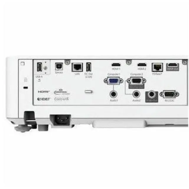 Alt view image 2 of 3 - Epson PowerLite L690SE Short Throw 3LCD Projector - 21:9 - 2160p - 20000 Hour Normal Mode - WUXGA - 6000 lm - HDMI - USB - Wireless LAN - Network (RJ-45) -  White  V11HB36020