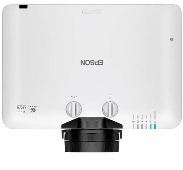 Alt view image 4 of 5 - Epson PowerLite L690SU Short Throw 3LCD Projector - 21:9 - 2160p - 20000 Hour Normal Mode - 30000 Hour Economy Mode - WUXGA - 6200 lm - HDMI - USB - Wireless LAN - Network (RJ-45) - White   V11HB31020
