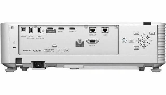Alt view image 2 of 5 - Epson PowerLite L790U 7,300-Lumen WUXGA 3LCD Laser Projector - White  V11HB28020