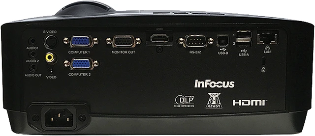 Infocus In128hdx InFocus IN2128HDx DLP 1080p 4,000 Lumens, Bright 3D Network Projector ...
