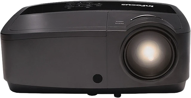 InFocus IN2124x DLP XGA 4,200 Lumens, 3D Bright Network Projector ...