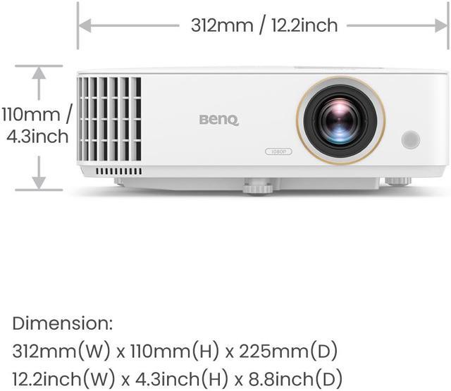 Alt view image 6 of 8 - BenQ TH685P 1080p Gaming Projector - 4K HDR Support 120hz Refresh Rate - 3500 ANSI Lumens - 8.3ms Low Latency - Enhanced Game Mode